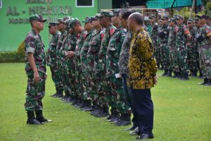 DANDIM 0501 JAKARTA PUSAT APEL MASA REKAPITULASI PEMILU DAN  SOSIALISASIKAN HASIL RAPIM KEPADA JAJARANNYA