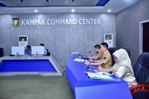 Banyak Lahan Pertanian Alih fungsi Jadi Kebun Sawit, Pj Bupati Kampar Minta Bapenas Prioritaskan Sektor Pertanian.