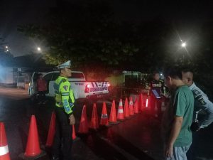 Gerak Cepat, Sat Lantas Polres Kampar Turun Langsung Respon Laporan Masyarakat