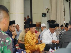 Sambut Ramadhan, Pj Bupati Kampar Makan Dan Do’a Bersama Warga Pendopo