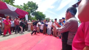 Ribuan Massa, Kawal Pendaftaran Calon Bupati Kampar Yusri – Pramono