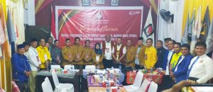 12 Partai Politik Deklarasikan Dukungan Kepada Pasangan”AMAN” Sekaligus Resmi Mendaftar Di KPU Nias Utara