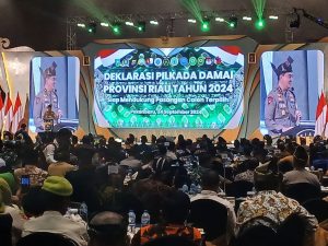 Deklarasi Pilkada Damai, Seluruh Paslon Se-propinsi  Riau, Berikut Penjelasan Pj. Gubernur Riau