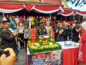 Dandim 0313/KPR, Pimpin Upacara Perayaan HUT TNI Ke 79 Tahun 2024, Berikut Arahannya