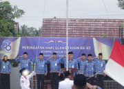 HUT KORPRI KE 53 LAPAS PASIR PENGARAIAN LAKSANAKAN UPACARA tema KORPRI untuk Indonesia