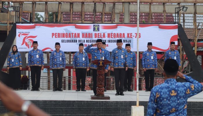 Gelorakan Bela Negara Lapas Pasir Pangaraian Hadirkan Momentum Penuh Makna