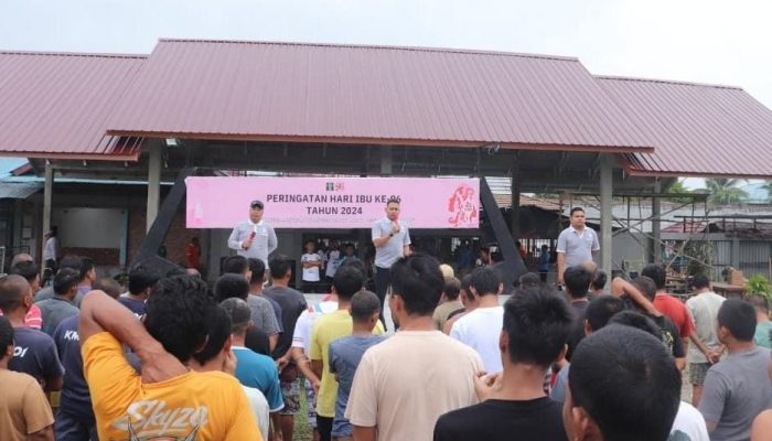 Lapas Kelas II B Pasir Pangaraian Sambung Rasa dengan Warga binaan