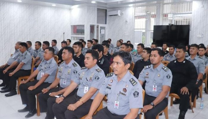 Lapas Pasir Pangaraian Gelar Rapat Dinas untuk Perkuat Kinerja Tahun 2025