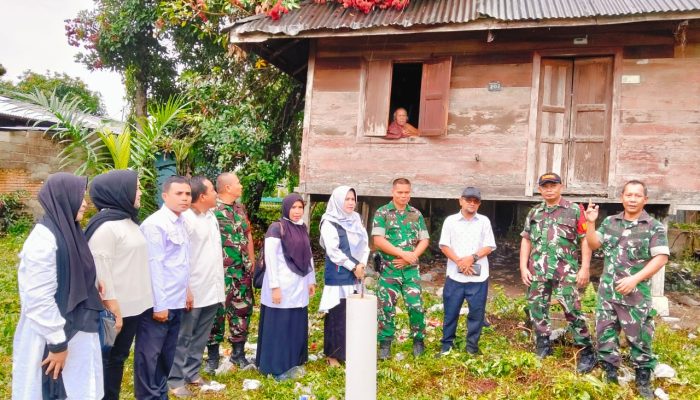 Sentuhan Kemanusiaan Kodim 0313/KPR dan Dinsos Kampar untuk Lansia Sebatang Kara