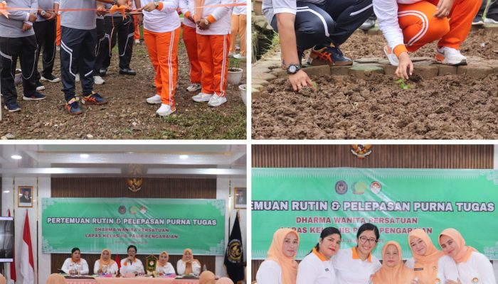 DWP Lapas Pasir Pengaraian Produktif Ketahanan Pangan Hingga Agenda  Pelepasan Purna Tugas Januari Mendatang