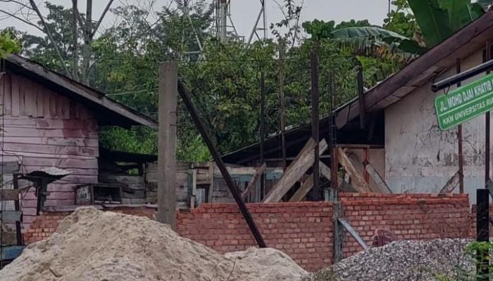 Maraknya bangunan di TANAH Renstan Desa Muara Mahat Kades Bungkam, Begini tanggapan Ketua BPD