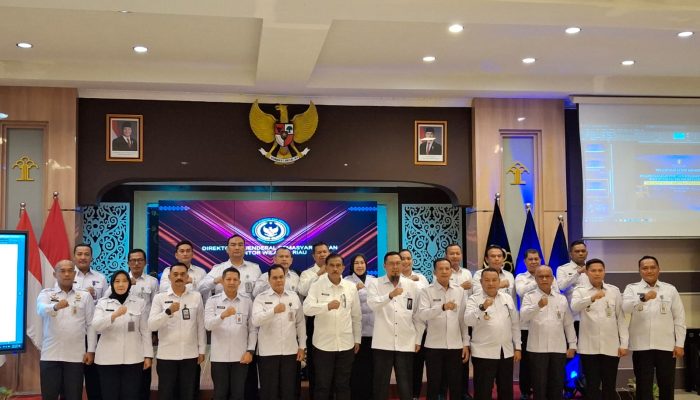 Lapas Pasir Pangaraian hadiri Pencanangan PI dan Penandatangan PK