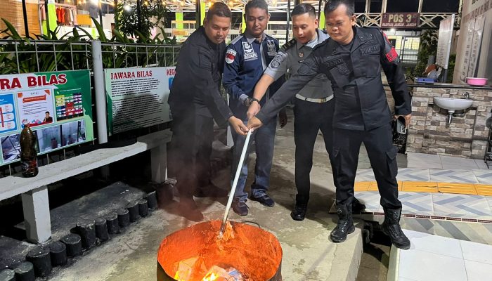 Pengamanan Ketat, Lapas Pasir Pangaraian Gelar Razia Mendadak di Malam Hari