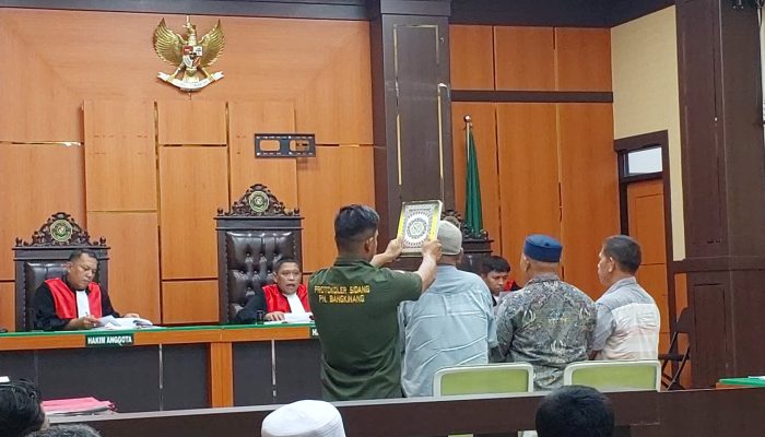 Dugaan Gratifikasi dan Keterangan Palsu Warnai Sidang Perambahan Hutan
