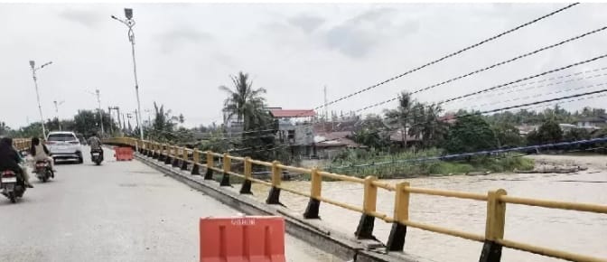 Pemkab Rohul Tunggu Kepastian Pemprov Riau Terkait Penutupan Total Jembatan Sei Rokan