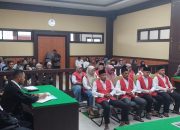 Sidang Putusan Perkara Pemilu 14 Pelaku Divonis 2 Tahun 6 Bulan Penjara