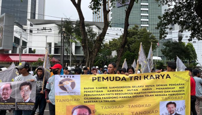 Ormas PETIR Kembali Geruduk Kemenhan dan Kejagung, Desak Satgas Usut First Resources