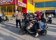 Polres Kampar Kawal Ketat Pasar Ramadhan Bangkinang, Lalu Lintas Lancar & Kondusif