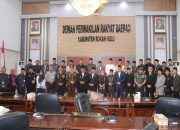 Kalapas Pasir Pangaraian Hadiri Sertijab Bupati dan Wakil Bupati Rokan Hulu, Simbol Resmi Peralihan Kepemimpinan