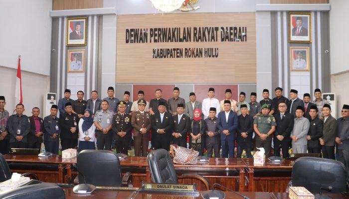 Kalapas Pasir Pangaraian Hadiri Sertijab Bupati dan Wakil Bupati Rokan Hulu, Simbol Resmi Peralihan Kepemimpinan