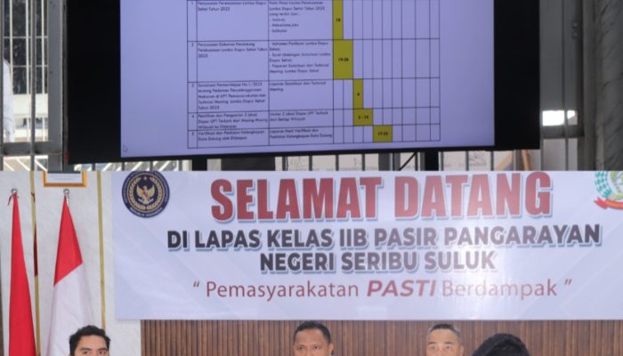 Lapas Pasir Pangaraian Siap Rebut Predikat “Dapur Sehat” di Lomba Nasional 2025