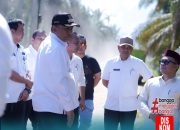 Bupati Rohul Anton,Tinjau Perbaikan Jembatan Penghubung Di Kota Lama