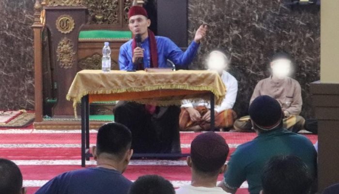 Malam Nuzulul Qu’ran 1446 H, Lapas Pasir Pangaraian Adakan Tausiyah dan Tarawih Bersama