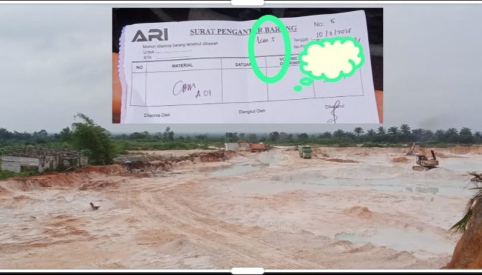 Aktifitas Tambang Diduga Ilegal di desa Pulau Birandang, Siapa sebenarnya bekingan dibelakang Pengusaha ?