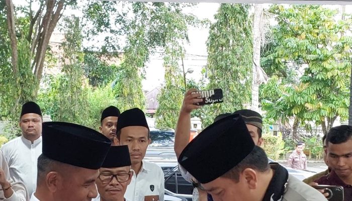 Bupati Kampar Sambut Kapolda Riau, Tegaskan Komitmen Jaga Kondusifitas Daerah