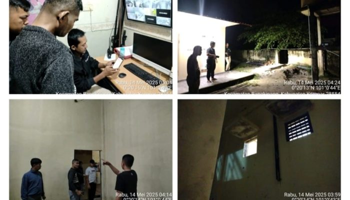 Lolosnya Tahanan dari Rutan Polres Kampar, jadi Tanda tanya, Publik Menanti