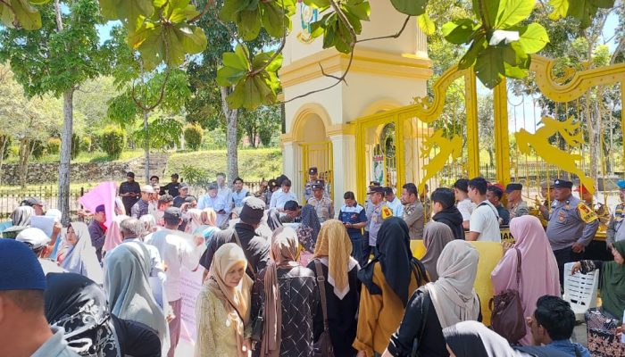 Ratusan Massa geruduk Kantor Bupati Kampar, Tuntut Keadilan atas Konflik dengan PTPN V