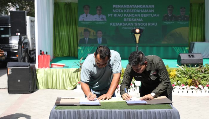 Koperasi Desa Merah Putih Muara Mahat Baru Dilirik BUMD Riau, Siap Kolaborasi dengan PT. Riau Pangan Bertuah