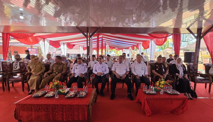 Bupati Kampar Ahmad Yuzar Dampingin Gubri, Resmikan Koperasi Merah Putih Desa Pulau Gadang
