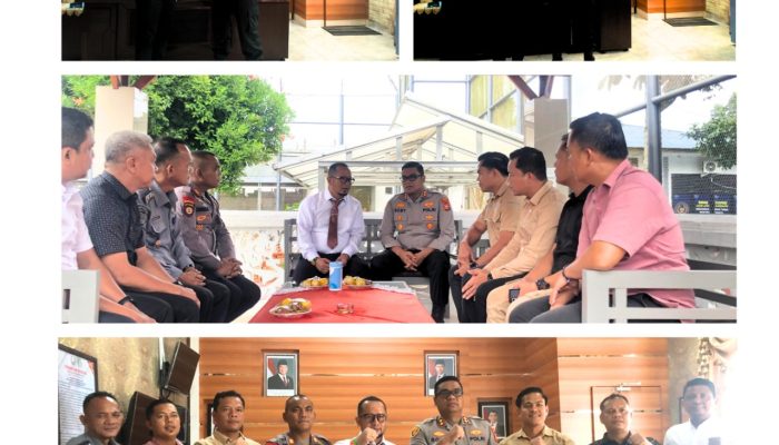 Kalapas Bangkinang, Sambut Kedatangan Silaturrahmi Kapolres Kampar