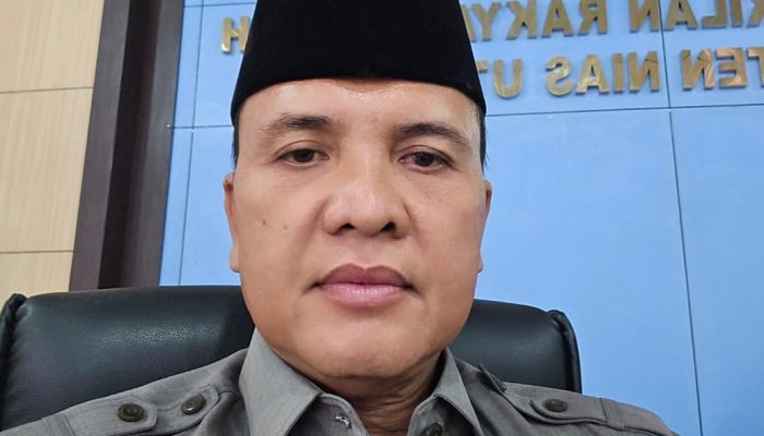 Wakil ketua DPRD Nias Utara, Bedali Lase Dukung Pemda Nias Utara usulkan Nama-Nama PPPK