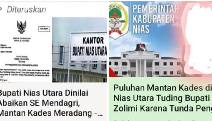Terkait Perpanjang Jabatan Kades Nias Utara, Berikut Tanggapan Pemda