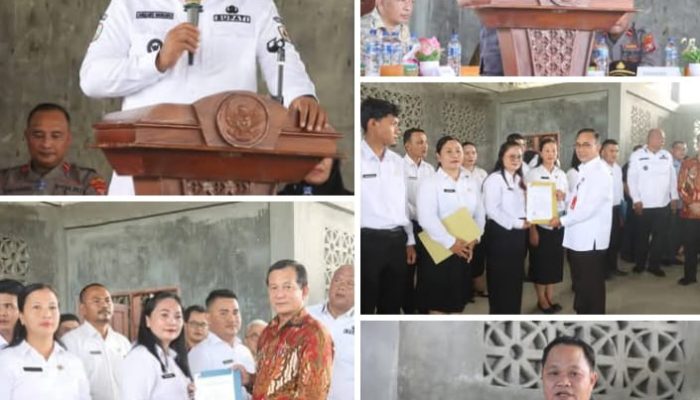 Momentum Bersejarah Nias Utara Resmi Angkat 888 PPPK Tahap I, Bupati Amizaro Waruwu Tekankan Integritas dan Profesionalisme