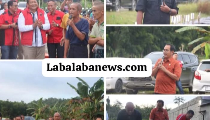 Kolaborasi daerah dan pusat DPR RI Rapidin Simbolon Ajak Majukan Pertanian Nias Utara Lewat Penanaman Jagung