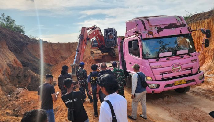 Polres Kampar Bungkam, Siapa Dalang Tambang Ilegal di Tapung?