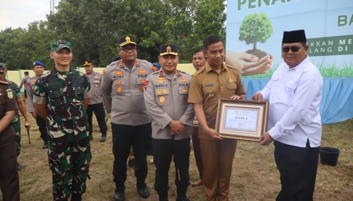 Bank Pohon Polres Kampar, Langkah Nyata Polri dalam Pelestarian Lingkungan di Riau
