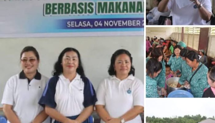 TP-PKK Nias Utara Gelar Bakti Sosial di Desa Tertinggal/terpencil di SDN 077282 Fadoro Botolala 
