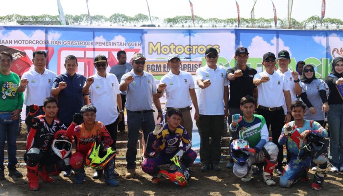 Kapolda Aceh, Buka Kejuaraan Motocross Dan Grasstrack , Ajang Jauhkan Generasi Muda Dari Narkoba