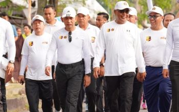 Hadiri Jalan Santai PWI, Kapolri Tekankan Pentingnya Sinergi dengan Pers