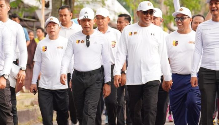 Hadiri Jalan Santai PWI, Kapolri Tekankan Pentingnya Sinergi dengan Pers