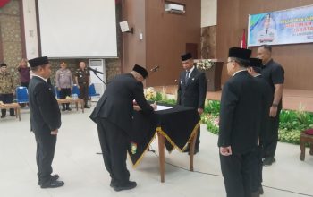 Bupati Kampar Ahmad Yuzar Lantik Pejabat Pratama Per 1 Desember 2025