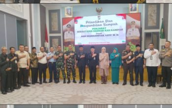 Bupati Kampar Ahmad Yuzar, Hari Ini Resmi Melantik Ardi Mardiansyah Sebagai Plt Sekda Kampar