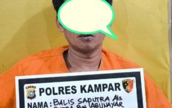 Tak butuh waktu lama, Polres Kampar Ungkap pelaku pembunuhan dipasir sialang