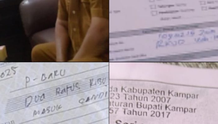 Beredar Kwitansi Ganti Karcis, Di Candi Muara Takus, Marzuki Ngaku,Itu Permintaan Pengunjung