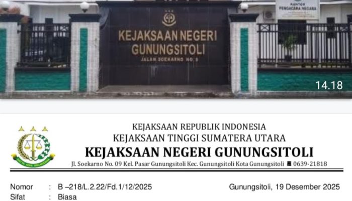 Dilaporkan Dugaan Penyelewengan Dana Bos, SMKN 1 Lahewa, Berikut Tanggapan Kejari Gunung Sitoli