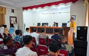 Menyambut Bulan Suci Ramadhan, Plt.Disdikpora Kampar Gelar Silaturrahmi Serta Jajaran Staf